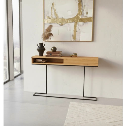 KONSOLA  DREWNO LITE DĄB OLCHA SKD-327